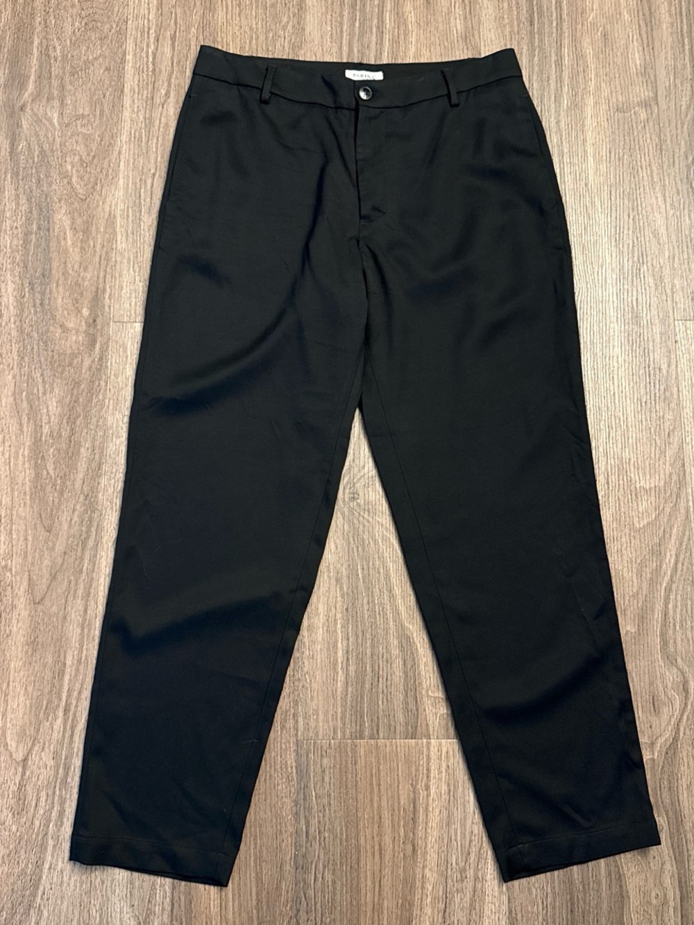 Barena Italian men’s Black straight leg pants. E. 32 $350 + MSRP